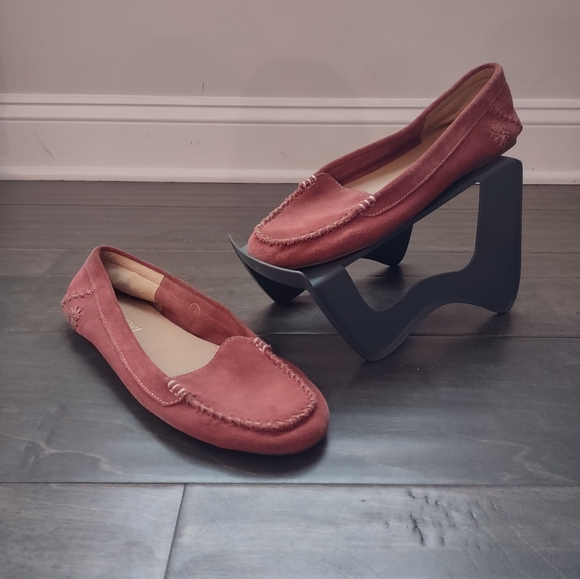 Jack Rogers Millie Suede Slip On Moccasins - Picture 1 of 14